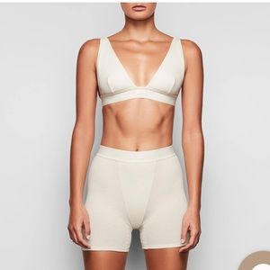 Skims cotton rib shorts
